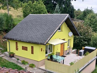 Ferienhaus Gornau Außenaufnahme 3