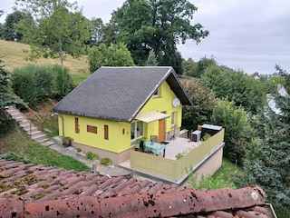 Ferienhaus Gornau Außenaufnahme 2