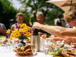 Gemeinsame Grillabende im Garten