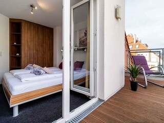 Zugang zur Dachterrasse