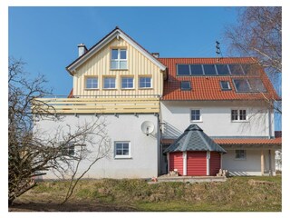 House from the garden