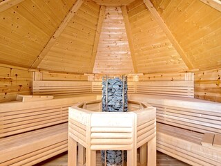 Vacation home sauna for 8 Persons