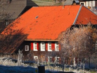 Das Schwarzwaldbauernhaus-Bernau (anno 1872) im Herbst