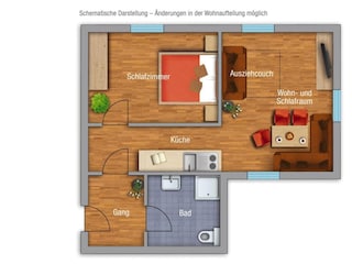 Appartement Mathon Plan d'étage 21