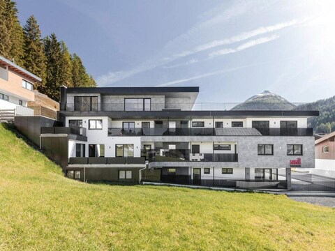 Apartment Wohnung in Ischgl mit Balkon oder Terrasse