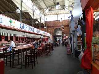 die Arminiusmarkthalle - Restaurants,Cafés,Eisdiele...
