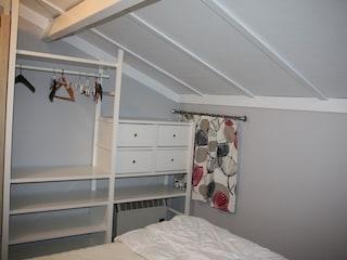 Schlafzimmer mit doppelbed 1.60m