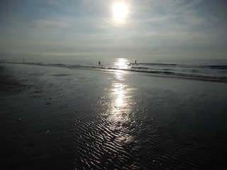 Den breiten Strand von De Panne