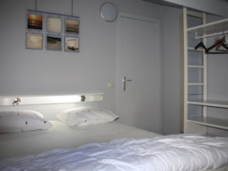 Schlafzimmer mit 1 Doppelbett 1.60x200m