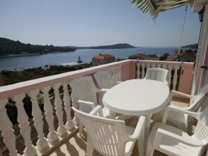 Two bedroom apartment with terrace and sea view Cove Soline, Dugi otok A-448-g