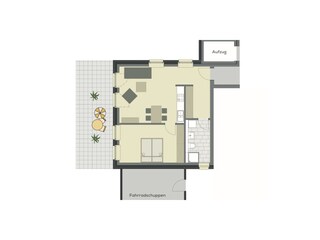 Ferienwohnung Büsum Grundriss 24