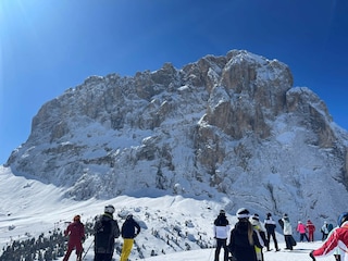 Skifahren in den Dolomiten