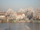 Die Villa Blanck im Winter