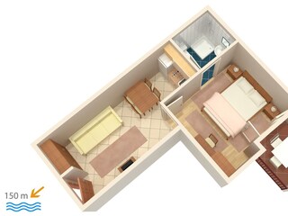 Apartment Baška Voda  17