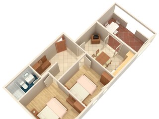 Apartment Povljana  27