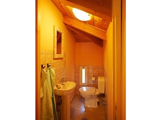 Maisonette Apartment - Toilette im Galeriebereich