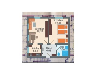 Appartamento per vacanze Holzgau Pianta del piano 33