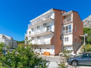 Two bedroom apartment with balcony and sea view Živogošće - Blato, Makarska A-22253-f