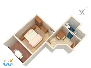 Apartment Baška Voda  16