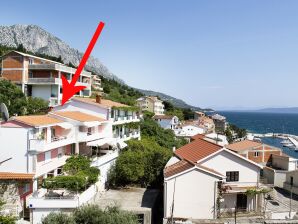 One bedroom apartment with terrace and sea view Podgora, Makarska A-2714-b