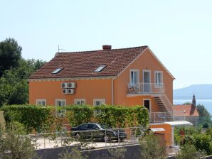 Two bedroom apartment with balcony and sea view Slano, Dubrovnik A-3184-c