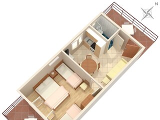 Apartment Korcula (Stadt)  23