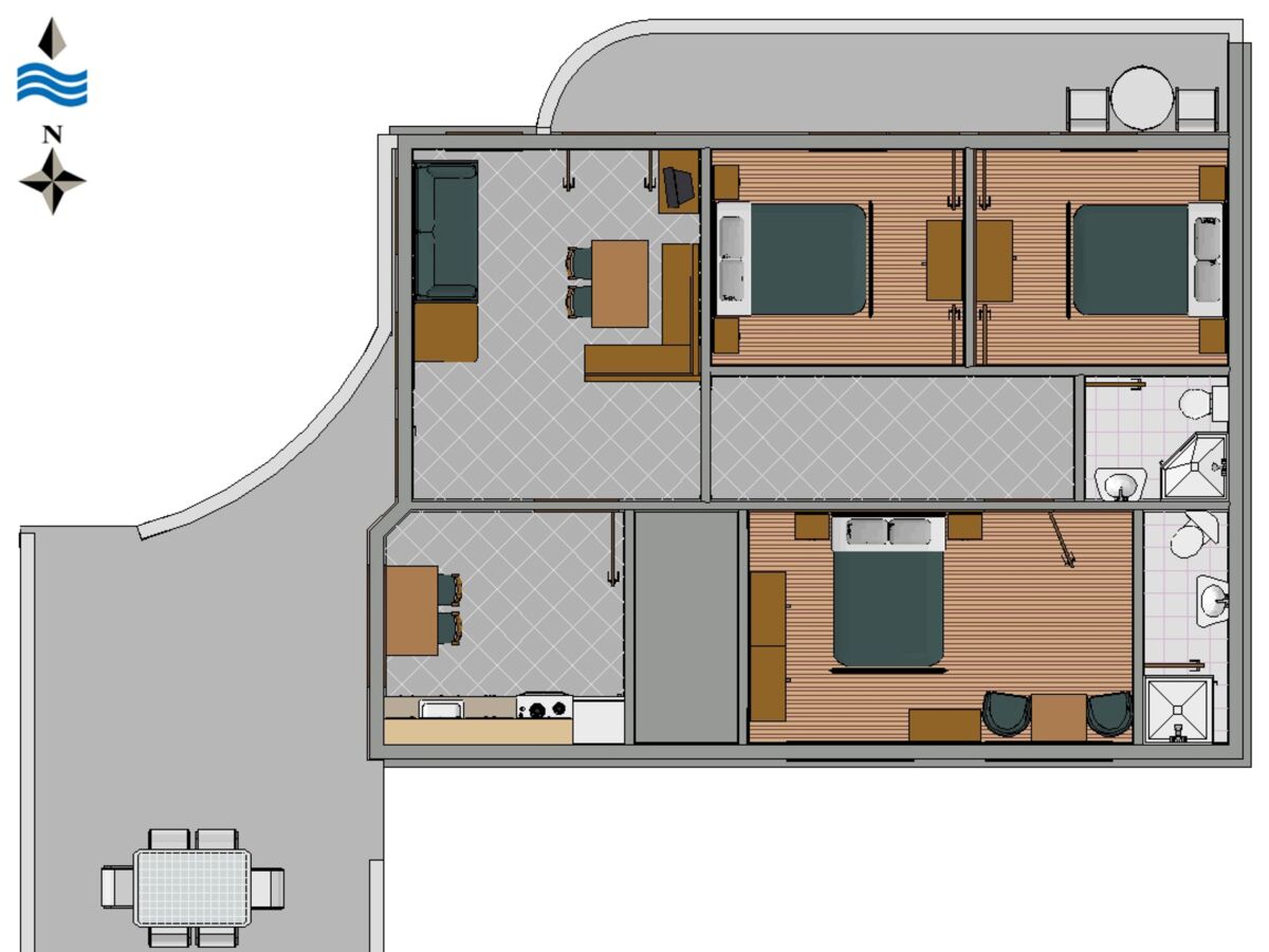 Apartment Novi Vinodolski 14