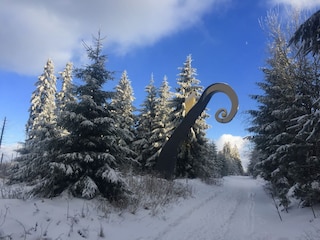Direkt am Rothaarsteig