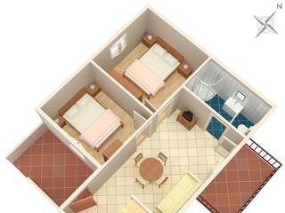 Apartment Kastel Kambelovac  24