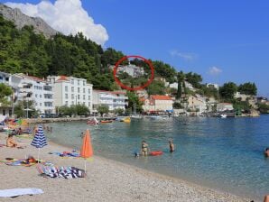 Two bedroom apartment with terrace and sea view Mimice, Omiš A-18148-a