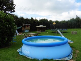 Zur sommerzeit wird geplanscht