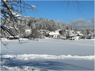 Unser Ort im Winter