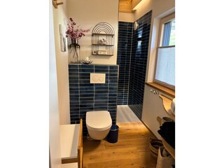 Bath with rainshower