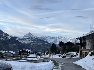 Aussicht vom Dorf