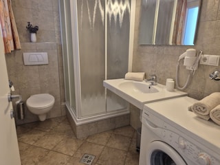 Waschmaschine - Föhn - Handtücher