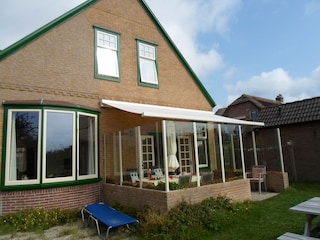 Rückseite des Hauses