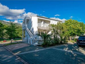 Two bedroom apartment with balcony and sea view Seline, Paklenica A-21208-b