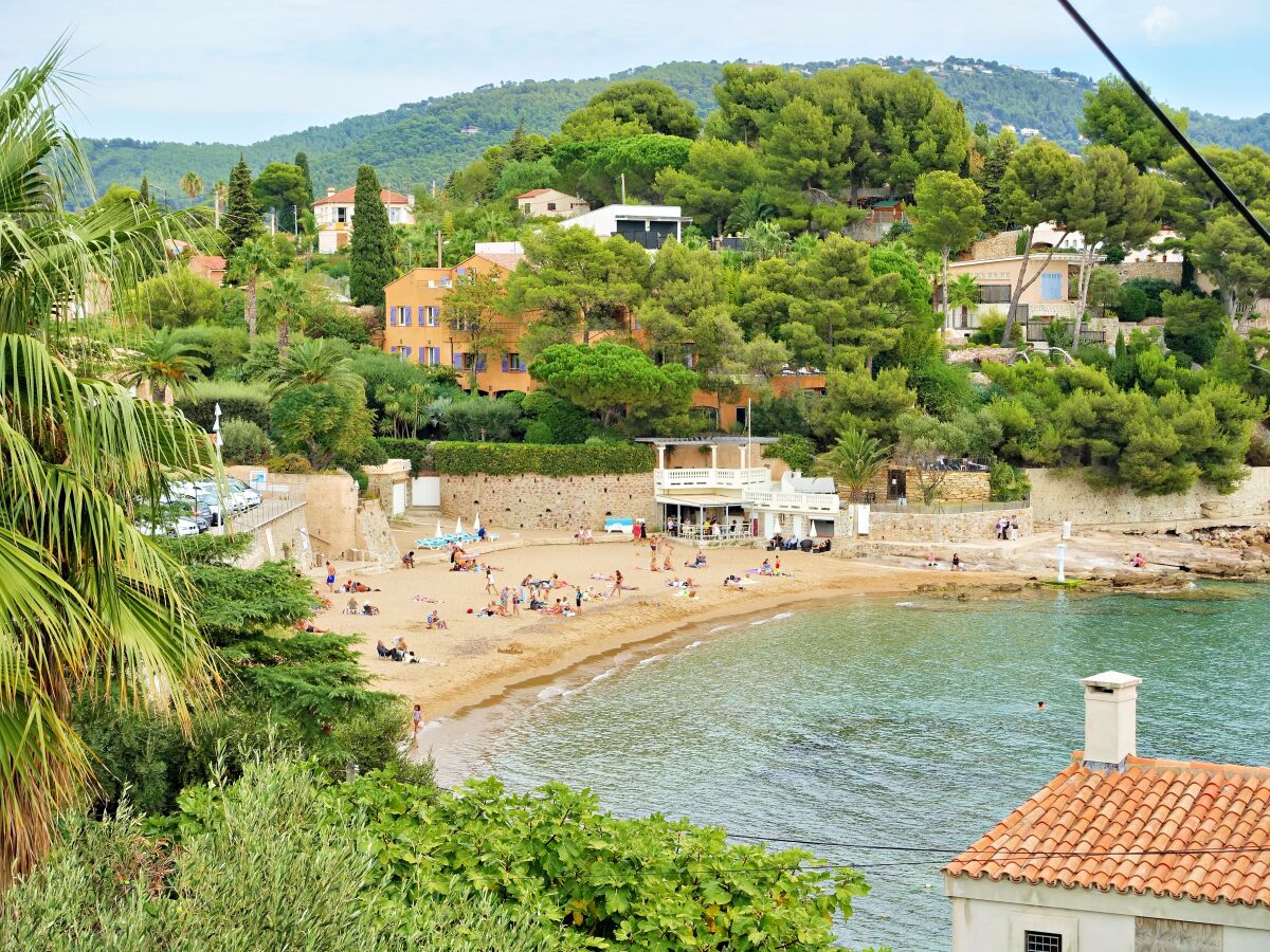 Strand unterhalb