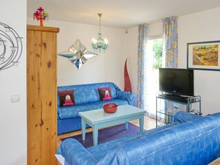 Seatingplace in the livingroom at the holidayhome