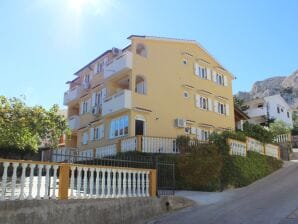 Two bedroom apartment with balcony and sea view Baška, Krk A-22687-f