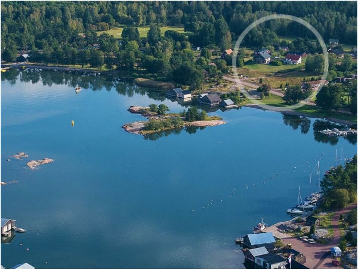 Ausblick vom Haus in die Bucht