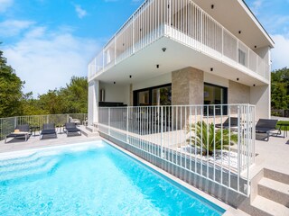 Villa Malinska Grabación al aire libre 8