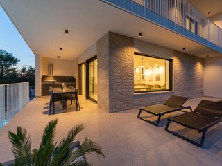 Villa Malinska Grabación al aire libre 12