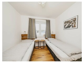 Beispielbild Schlafzimmer mit zwei Einzelbetten