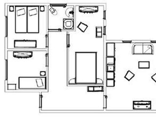 Grundrissplan Wohnung Leuchtturm