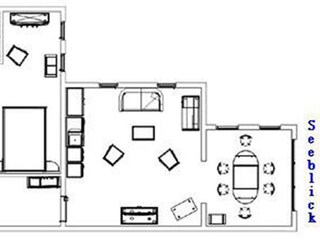 Grundrissplan Wohnung Leuchtturm