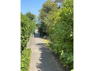 Durchgang zur Promenade und zum Strand