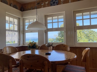 Loggia mit Blick auf die Ostsee