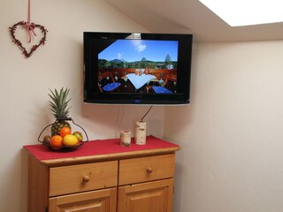 Moderner FlachbildschirmTV