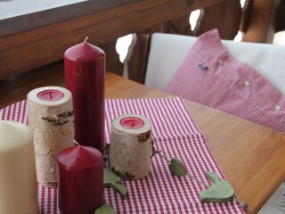 Winterstimmung am Balkon